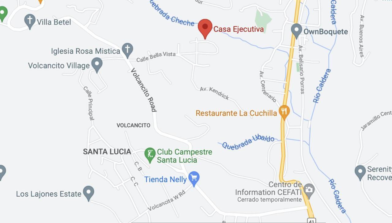 Апартаменты Casa Ejecutiva Бокете Экстерьер фото